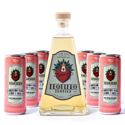 Tequiero Tequila Kit Paloma per 10 Persone