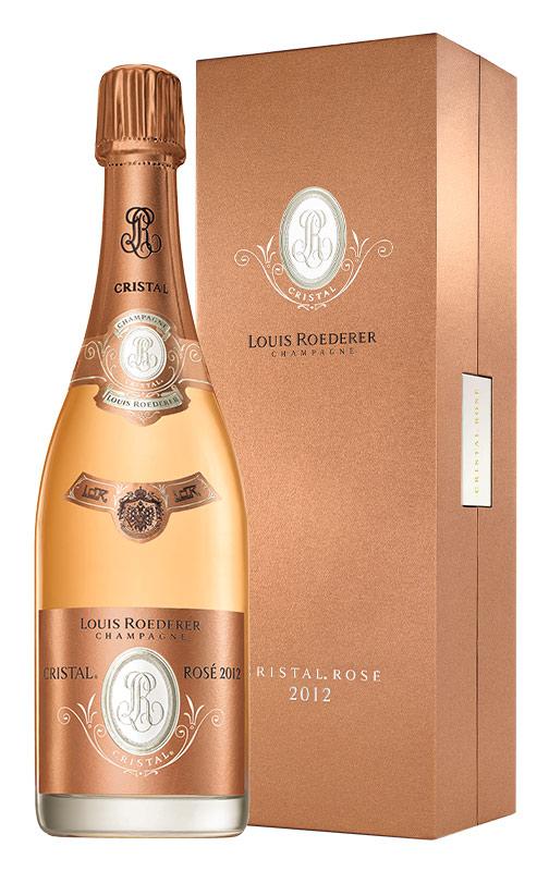 LOUIS ROEDERER CRISTAL ROSE' MILLESIME 2012 COFANETTO MILLESIMATO